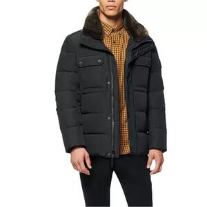 Marc New York Godwin Water Resistant Puffer Coat Black Size Xx-Large NEW